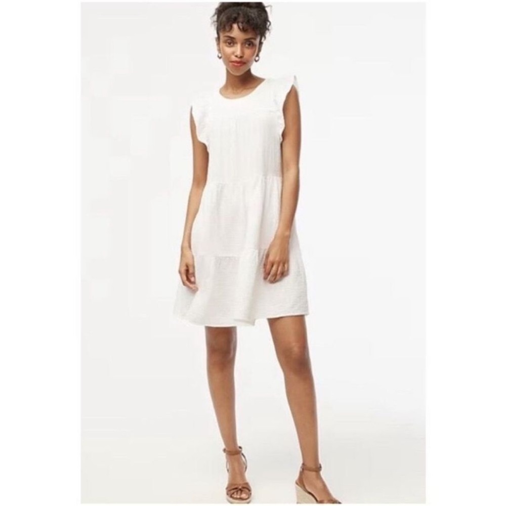 J Crew Dress 8 Summer White